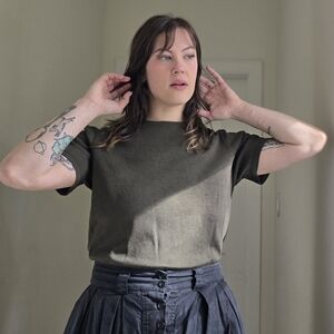 Silk/Wool Blend Top 1X